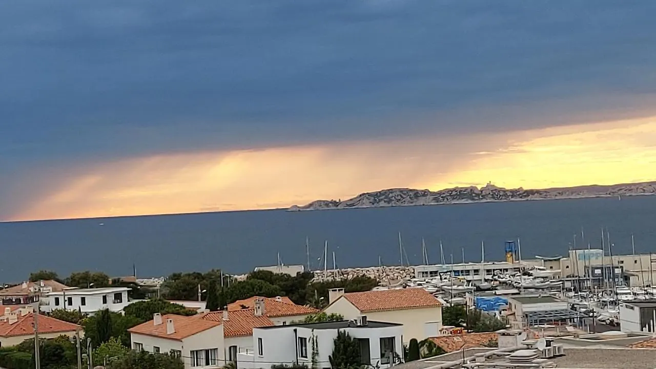 La Pointe Rouge Vue Mer Marseille